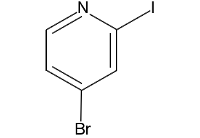 4-BROMO-2-IODOPYRIDINE structure, CAS 100523-83-9