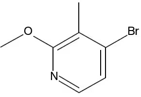 4-BROMO-2-METHOXY-3-METHYLPYRIDINE structure, CAS 112197-12-3