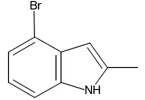 4-BROMO-2-METHYLINDOLE structure, CAS 6127-18-0
