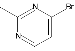 4-BROMO-2-METHYLPYRIMIDINE structure, CAS 1114560-76-7