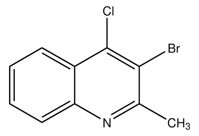 4-BROMO-2-METHYLQUINOLIN-3-OL structure, CAS 13235-12-6