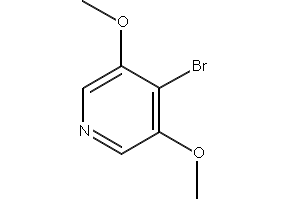 4-BROMO-3,5-DIMETHOXYPYRIDINE structure, CAS 1033610-45-5
