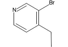 4-BROMO-3-ETHYLPYRIDINE structure, CAS 10168-60-2