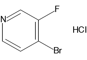 4-BROMO-3-FLUOROPYRIDINE HYDROCHLORIDE structure, CAS 1159811-44-5
