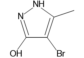 4-BROMO-3-METHYL-1H-PYRAZOL-5(4H)-ONE structure, CAS 51395-52-9