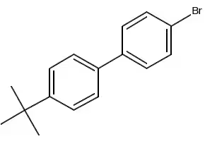 4-BROMO-4'-TERT-BUTYLBIPHENYL structure, CAS 162258-89-1