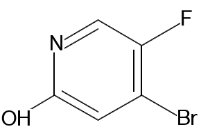 4-BROMO-5-FLUORO-2-HYDROXYPYRIDINE structure, CAS 884495-01-6