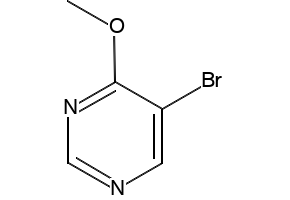 4-BROMO-5-METHOXYPYRIMIDINE structure, CAS 1211184-80-3