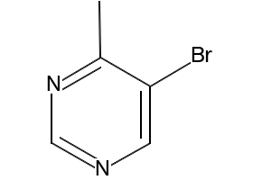 4-BROMO-5-METHYLPYRIMIDINE structure, CAS 1257851-33-4