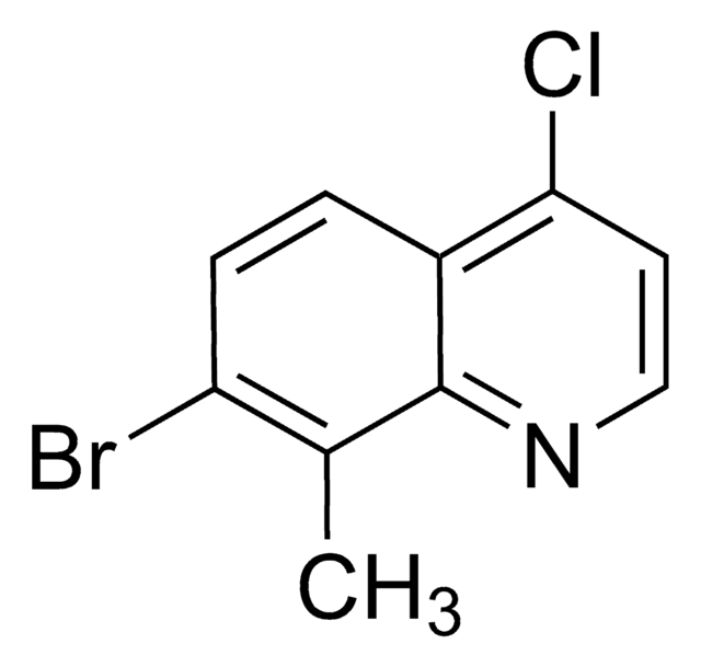 4-BROMO-7-CHLORO-8-METHYLQUINOLINE structure, CAS 1070879-42-3