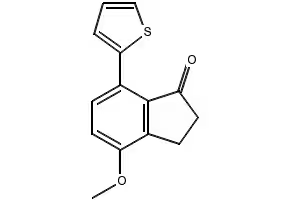 4-BROMO-7-METHOXY-2-METHYL-2,3-DIHYDRO-1H-INDEN-1-ONE structure, CAS 1155261-18-9