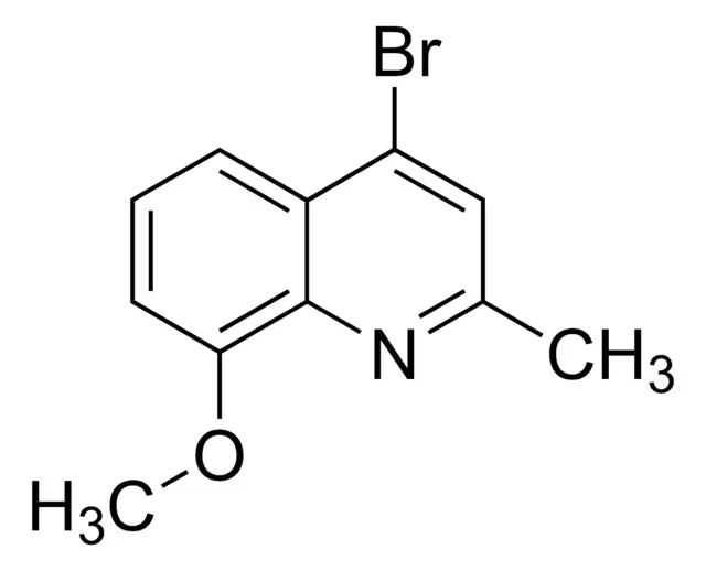 4-BROMO-8-METHOXY-2-METHYLQUINOLINE structure, CAS 927800-62-2