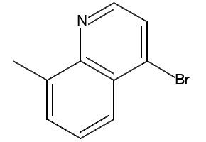 4-BROMO-8-METHYLQUINOLINE structure, CAS 36075-68-0