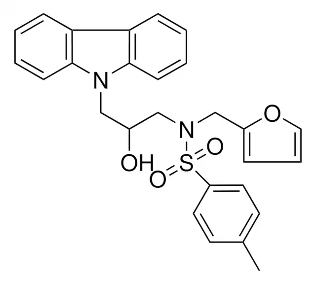 4-BROMO-N-(FURAN-2-YLMETHYL)-3-(TRIFLUOROMETHYL)BENZENESULFONAMIDE structure, CAS 1020252-97-4