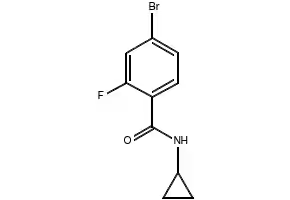 4-BROMO-N-CYCLOPROPYL-2-NITROANILINE structure, CAS 887351-39-5