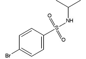 4-BROMO-N-ISOPROPYLBENZENESULFONAMIDE structure, CAS 1984-27-6