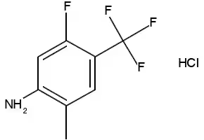 4-BROMO-N-METHYL-2-(TRIFLUOROMETHYL)ANILINE HYDROCHLORIDE structure, CAS 1215206-44-2
