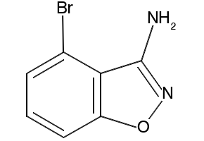 4-BROMOBENZO[D]ISOXAZOL-3-AMINE structure, CAS 796969-15-8