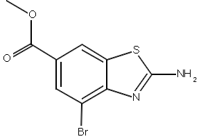 4-BROMOBENZO[D]THIAZOLE-2-CARBONITRILE structure, CAS 1188023-00-8