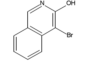 4-BROMOISOQUINOLIN-3-OL structure, CAS 36963-50-5
