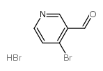 4-BROMONICOTINALDEHYDE HYDROBROMIDE structure, CAS 1150271-34-3