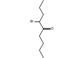 4-BROMONONAN-5-ONE structure, CAS 42330-11-0