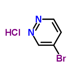 4-BROMOPYRIDAZINE HYDROCHLORIDE structure, CAS 1314777-62-2