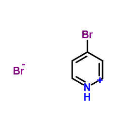 4-BROMOPYRIDINE HYDROBROMIDE structure, CAS 74129-11-6