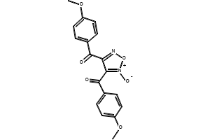 4-CARBOXY-1,2,5-OXADIAZOLE 2-OXIDE structure, CAS 153309-86-5