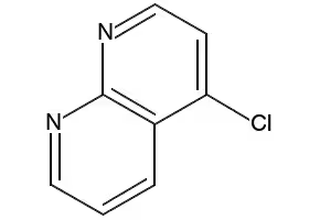 4-CHLORO-1,8-NAPHTHYRIDINE structure, CAS 35170-94-6