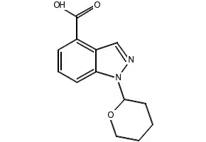 4-CHLORO-1-(TETRAHYDRO-2H-PYRAN-2-YL)-1H-INDAZOLE structure, CAS 1137278-45-5