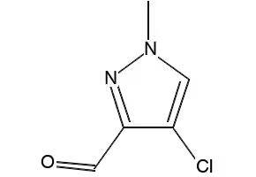 4-CHLORO-1-METHYL-1H-PYRAZOLE-3-CARBALDEHYDE structure, CAS 175204-81-6