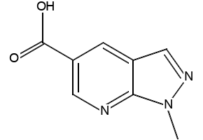 4-CHLORO-1-METHYL-1H-PYRAZOLO[3,4-B]PYRIDINE-5-CARBOXYLIC ACID structure, CAS 675111-88-3