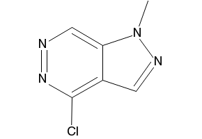 4-CHLORO-1-METHYL-1H-PYRAZOLO[3,4-D]PYRIDAZINE structure, CAS 96017-48-0