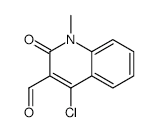 4-CHLORO-1-METHYL-2-OXO-1,2-DIHYDROQUINOLINE-3-CARBALDEHYDE structure, CAS 96600-76-9