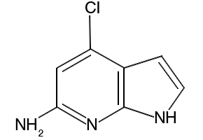 4-CHLORO-1H-PYRROLO[2,3-B]PYRIDIN-6-AMINE structure, CAS 935466-69-6