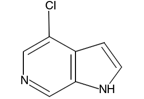 4-CHLORO-1H-PYRROLO[2,3-C]PYRIDINE structure, CAS 1188313-15-6