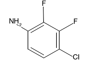 4-CHLORO-2,3-DIFLUOROANILINE structure, CAS 878285-12-2