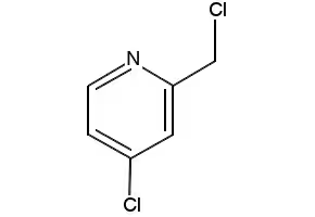 4-CHLORO-2-(CHLOROMETHYL)PYRIDINE structure, CAS 10177-21-6