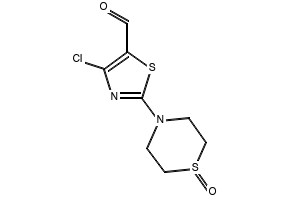 4-CHLORO-2-(DIMETHYLAMINO)THIAZOLE-5-CARBALDEHYDE structure, CAS 129865-54-9
