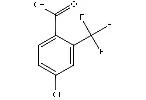 4-CHLORO-2-(TRIFLUOROMETHYL)BENZOIC ACID structure, CAS 142994-09-0