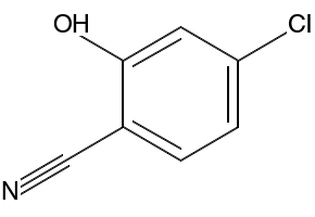 4-CHLORO-2-HYDROXYBENZONITRILE structure, CAS 30818-28-1