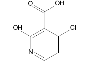 4-CHLORO-2-HYDROXYNICOTINIC ACID structure, CAS 605661-82-3
