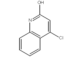 4-CHLORO-2-HYDROXYQUINOLINE structure, CAS 20146-59-2