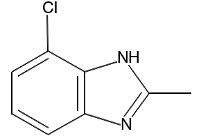 4-CHLORO-2-METHYL-1H-BENZO[D]IMIDAZOLE structure, CAS 5599-82-6