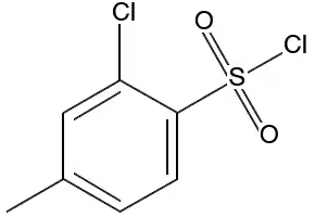 4-CHLORO-2-METHYLBENZENE-1-SULFONYL CHLORIDE structure, CAS 56157-92-7