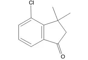 4-CHLORO-2-PROPYL-2,3-DIHYDRO-1H-INDEN-1-ONE structure, CAS 1003709-07-6