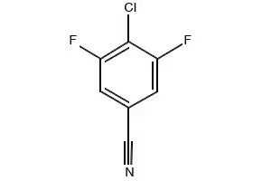 4-CHLORO-3,5-DIFLUOROBENZONITRILE structure, CAS 144797-57-9