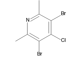 4-CHLORO-3,5-DIMETHYLPYRIDINE structure, CAS 19524-10-8