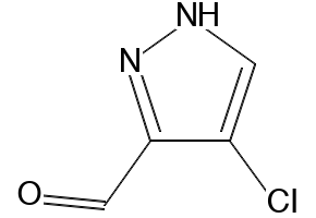 4-CHLORO-3-FORMYLPYRAZOLE structure, CAS 623570-54-7
